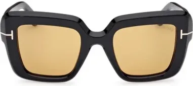 Tom Ford Esme - Lunettes de Soleil Carrées Oversize — vue 8