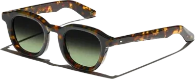 Lunettes de soleil Moscot DAHVEN rondes en acétate — vue 4