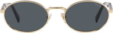 Lunettes de soleil ovales Prada PR 65ZS — vue 3