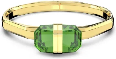Bracelet Jonc Lucent Magnétique Vert Doré