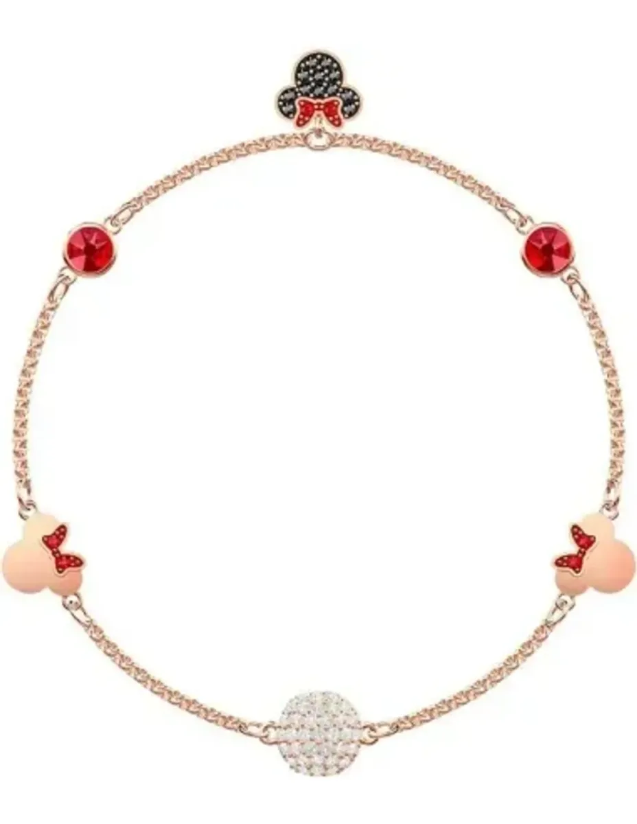 Bracelet Swarovski Remix Minnie Plaqué Or Rose
