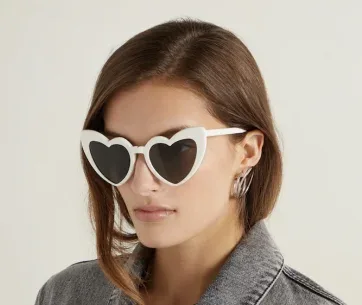 Lunettes de soleil Saint Laurent New Wave Loulou — vue 16