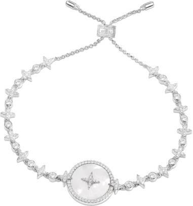Bracelet Ajustable Étoile et Nacre APM Monaco