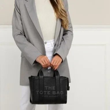 The Mini Tote Bag Marc Jacobs en cuir grainé — vue 59