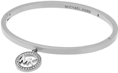 Bracelet Michael Kors à breloque argentée