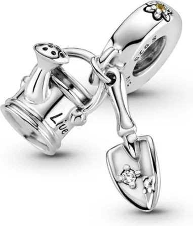 Charm Pandora Arrosoir et Truelle - Argent 925 — vue 2