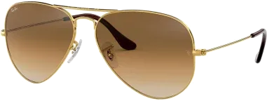 Ray-Ban Aviator Doré - Verres Dégradés
