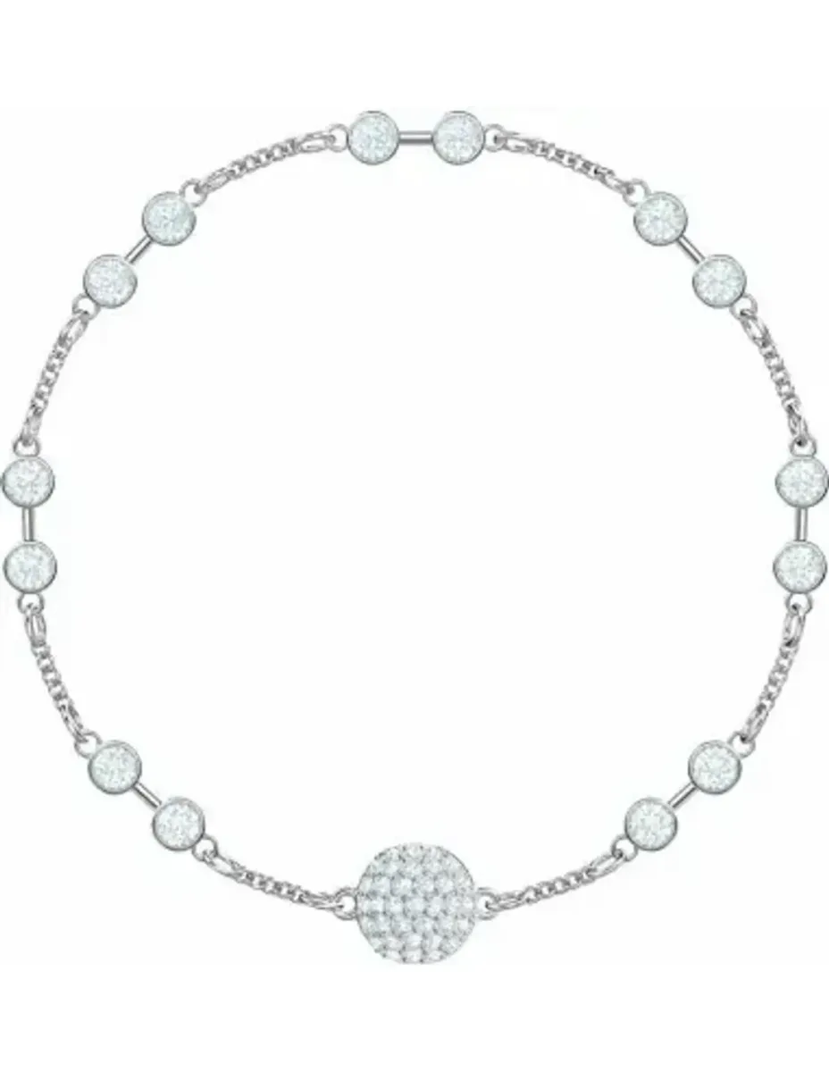Bracelet Swarovski Remix - Cristaux Blancs Plaqué Rhodium