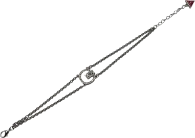 Bracelet Guess ajustable lettre G cristallisée