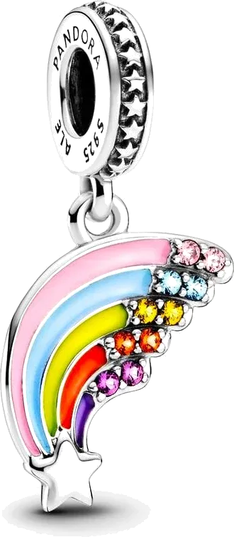 Charm Étoile Filante Arc-en-Ciel Pandora Passions