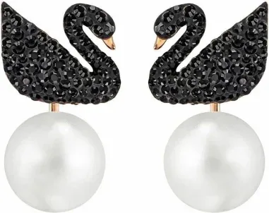 Boucles d'oreilles Swarovski Iconic Swan Lake