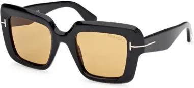 Tom Ford Esme - Lunettes de Soleil Carrées Oversize — vue 7