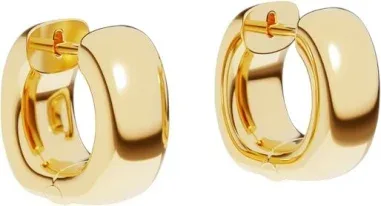 Boucles d'oreilles Chunky Jaunes APM Monaco x Charles Leclerc