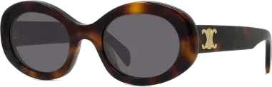 Lunettes de soleil Celine Triomphe 01 ovales — vue 7
