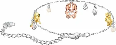 Bracelet Ocean Swarovski - Cristaux Multicolores Rhodié — vue 2