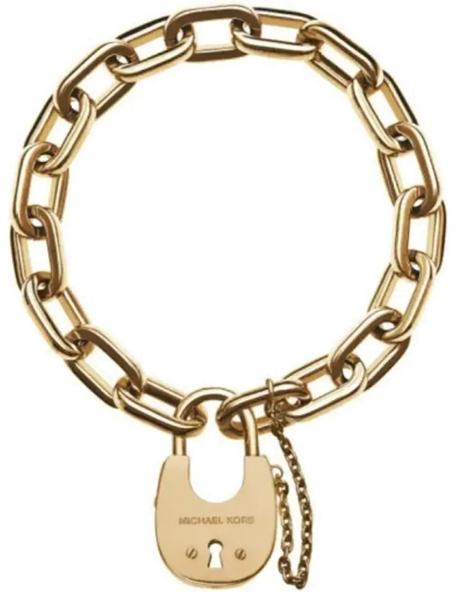 Bracelet Michael Kors Chaîne Maillons Or