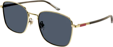 Lunettes de soleil Gucci GG1350S rectangulaires — vue 3