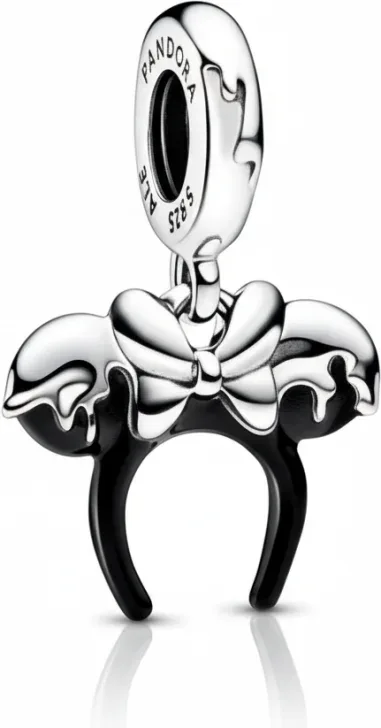 Charm Pandora Disney 100 ans - Serre-Tête Minnie Effet Goutte