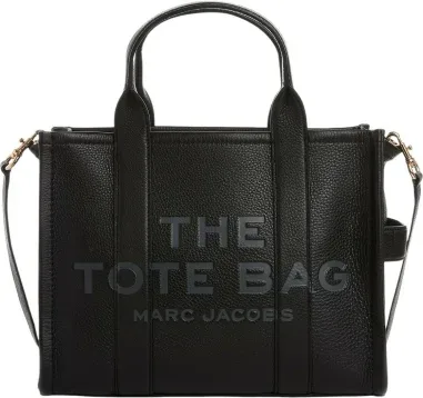 Sac à main Marc Jacobs The Tote Bag Medium en cuir grainé