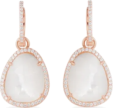 Boucles d'oreilles rectangulaires APM Monaco x Charles Leclerc