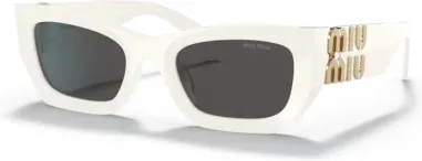 Lunettes de soleil Miu Miu Glimpse rectangulaires — vue 4