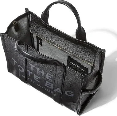 Sac à main Marc Jacobs The Tote Bag Medium en cuir grainé — vue 4