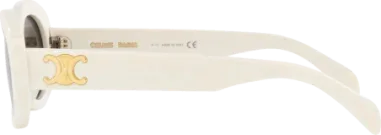 Lunettes de soleil Celine Triomphe 01 ovales — vue 12