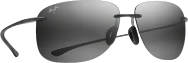 Lunettes de soleil Maui Jim Hikina gris mat verres polarisés