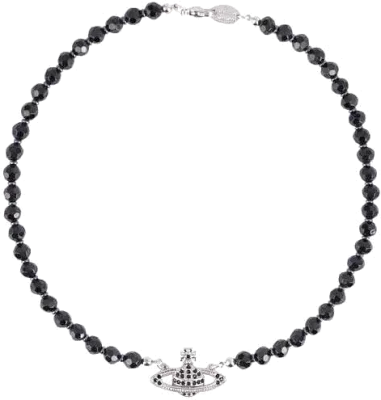 Collier Vivienne Westwood Bas Relief Drop Choker