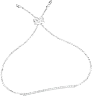 Bracelet APM Monaco Ajustable Ligne Droite Cristaux