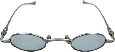 Lunettes de soleil rondes Chrome Hearts vintage en métal — vue 17