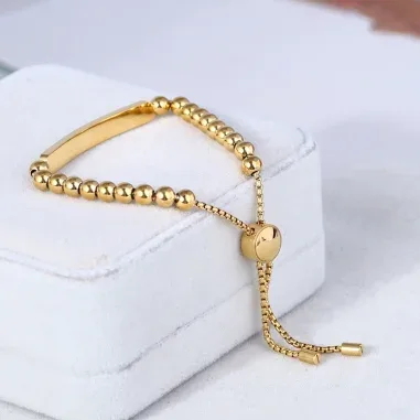 Bracelet Heritage Michael Kors en acier doré — vue 5