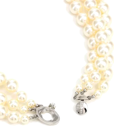 Collier Choker Vivienne Westwood Bas Relief Three Row — vue 3