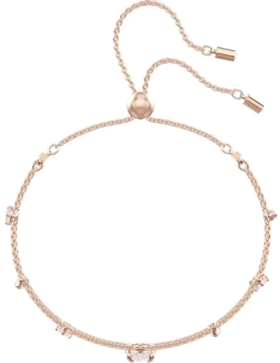Bracelet Ajustable One Cristaux Blancs et Roses