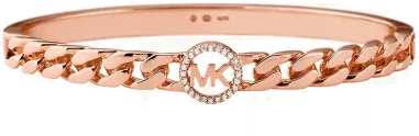 Bracelet Jonc Michael Kors en Argent et Or Rose