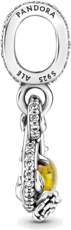Charm Pandora Pendentif Argent Belle Infini & Rose Disney — vue 2