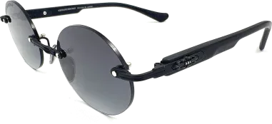 Chrome Hearts Deep III - Lunettes de Soleil Forme Ronde