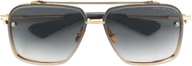 Lunettes de soleil DITA Mach Six - Titane Black Rhodium — vue 2