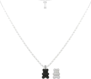 Collier APM Monaco Yummy Bear Mood - Nounours et Perles