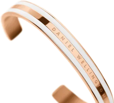 Bracelet Emalie Satin White Daniel Wellington — vue 4