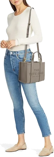 The Mini Tote Bag Marc Jacobs en cuir grainé — vue 10