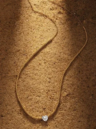 Collier Cœur en Cristal - APM Monaco — vue 3