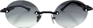 Chrome Hearts Deep III - Lunettes de Soleil Forme Ronde — vue 2