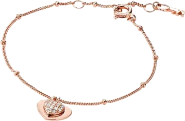 Bracelet Love Michael Kors - Argent et Or Rose
