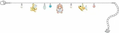 Bracelet Ocean Swarovski - Cristaux Multicolores Rhodié — vue 3