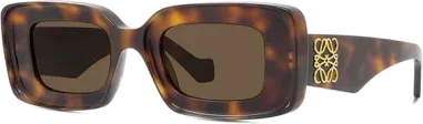 Lunettes de Soleil Loewe Chunky Anagram — vue 3