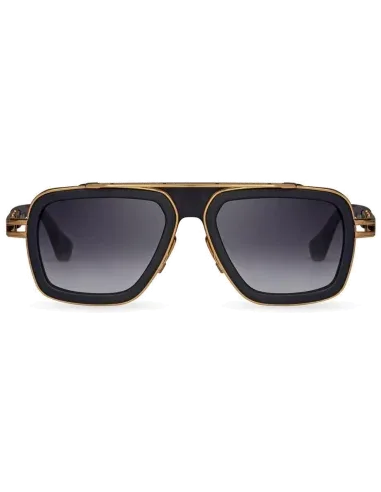 Lunettes de soleil DITA LXN-EVO Noires et Dorées — vue 2