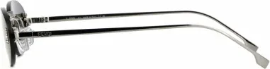 Lunettes de soleil First Fendi - Monture ovale métal — vue 13