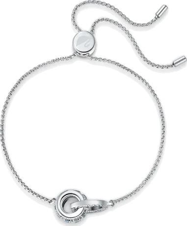 Bracelet Further - Cristaux Blancs et Bleus — vue 2