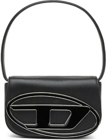 Sac à main Diesel 1DR Medium en cuir noir